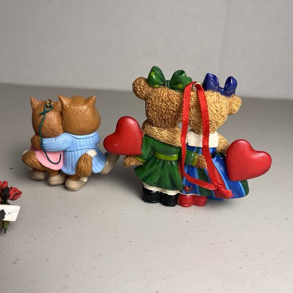 Vintage Best Friend Husband Wife Christmas Ornaments Hallmark Keepsake Mixed Lot - Picture 7 of 10